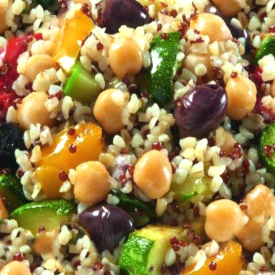 Poêlée surgelée de boulghour et de quinoa