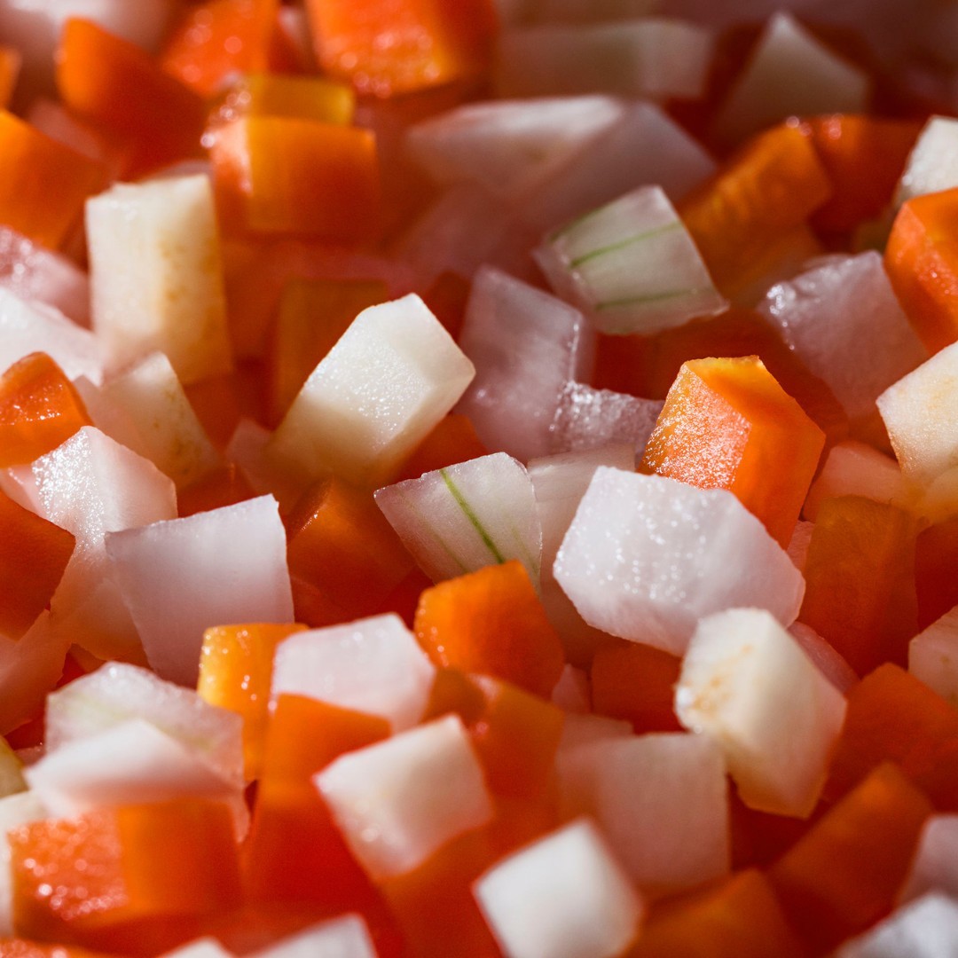 Mélange brunoise de légumes à cuire surgelés