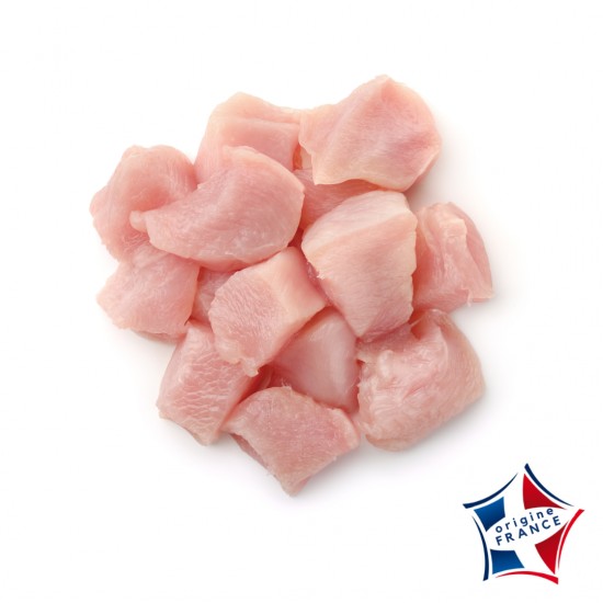 Sauté de Cuisse de Poulet S/P S/OS 40/60gr