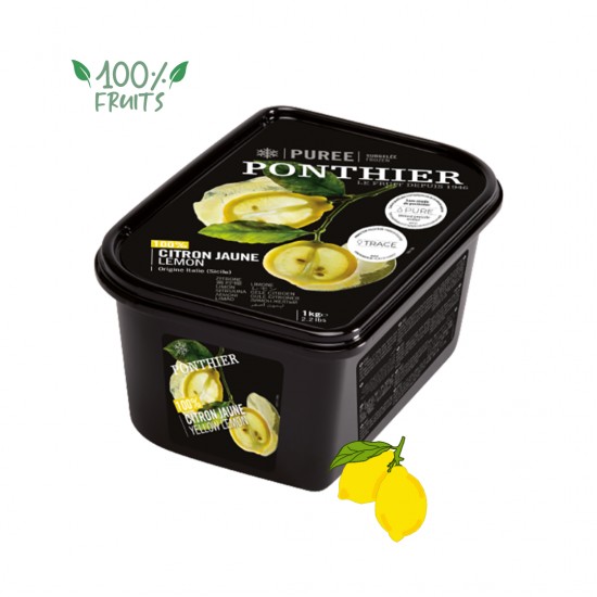 Purée de Citrons Jaunes 100% fruits 1kg