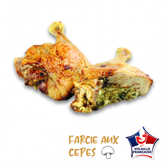 Cuisse de Canard Crue Farcie aux Cèpes 250gr