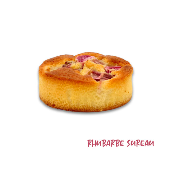 Financier Rhubarbe Sureau 80gr