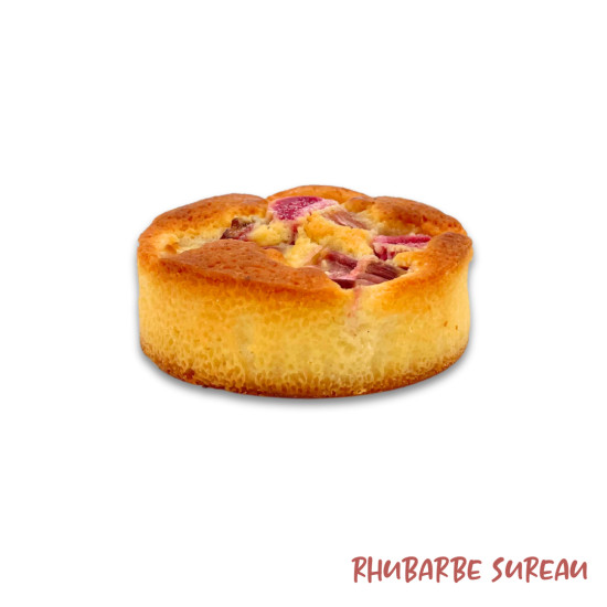 Financier Rhubarbe Sureau 80gr