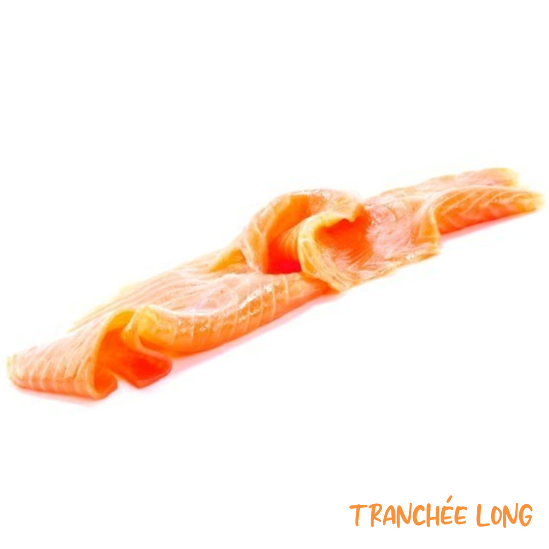 Tranché Long Saumon Fumé 1200/1700gr