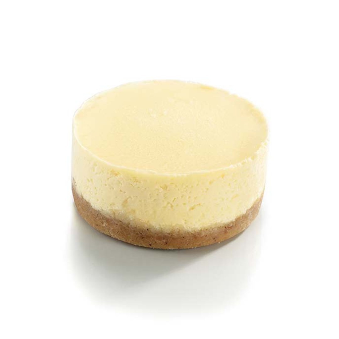 Portion individuelle d'un cheesecake premium