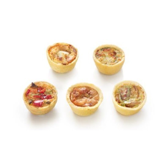 Assortiment de mini quiches classique surgelées