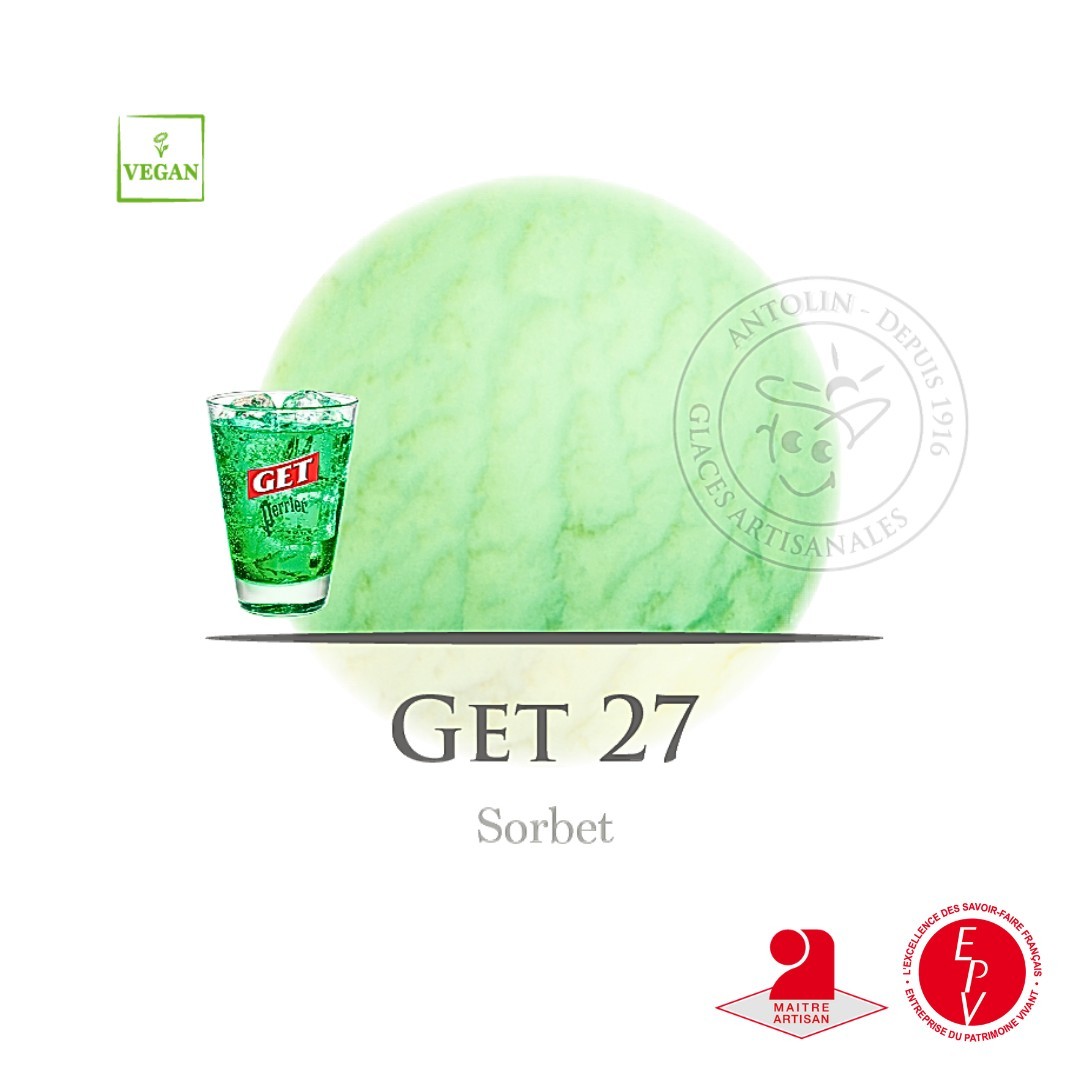 Le sorbet saveur de Get 27 2.5L