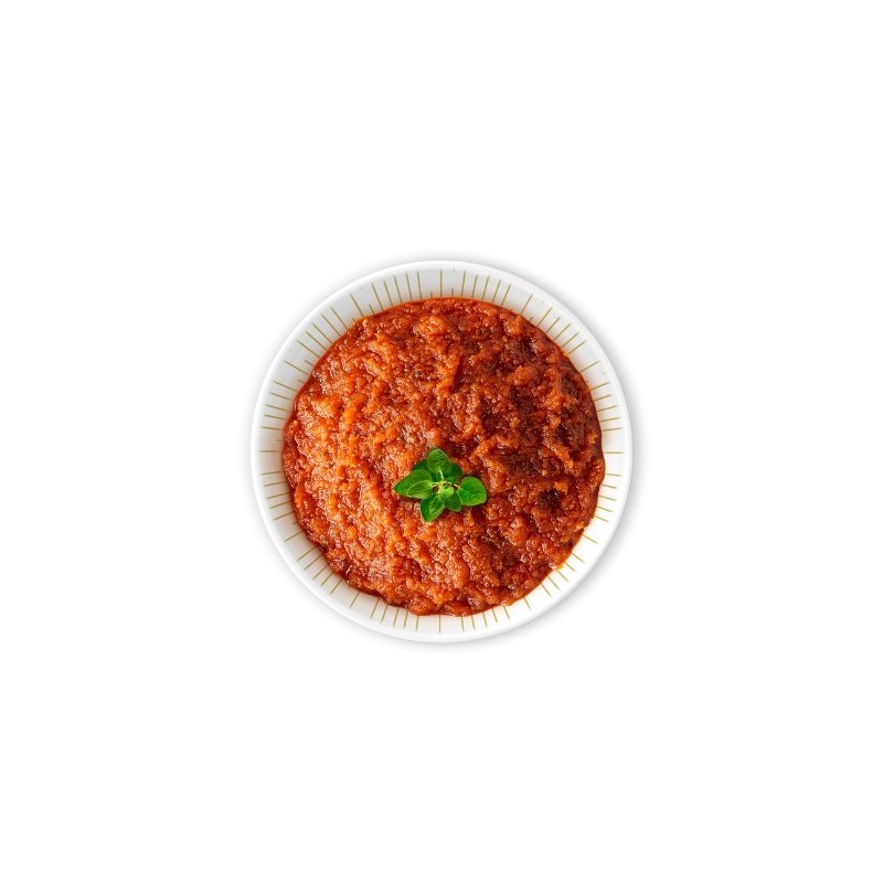 Préparation d'une tapenade de tomates mi-séchées