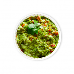 Pot de guacamole légèrement épicé surgelé