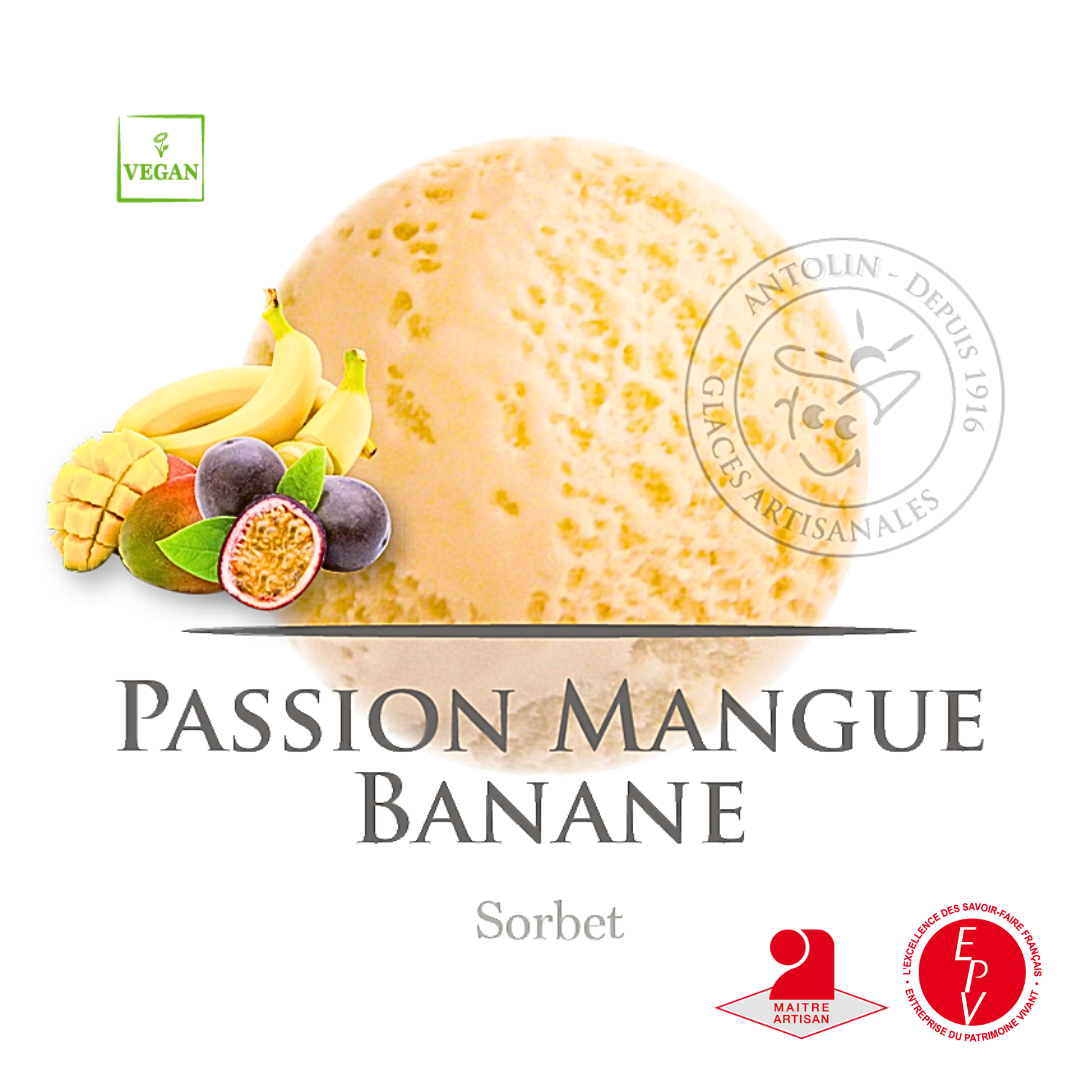 Sorbet artisanal passion de chez Antolin