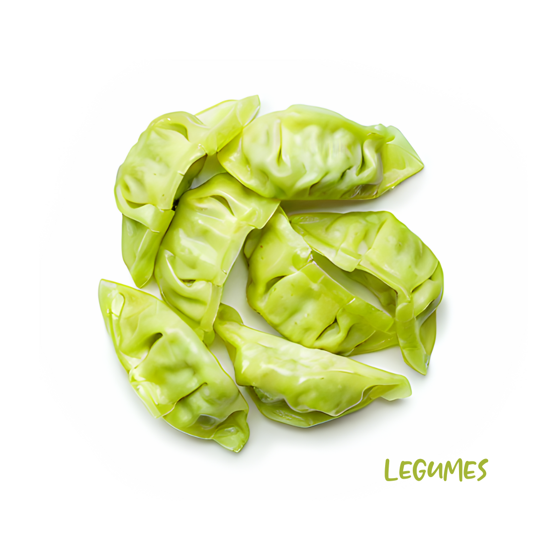 Bouchées de croissant de gyozas aux légumes