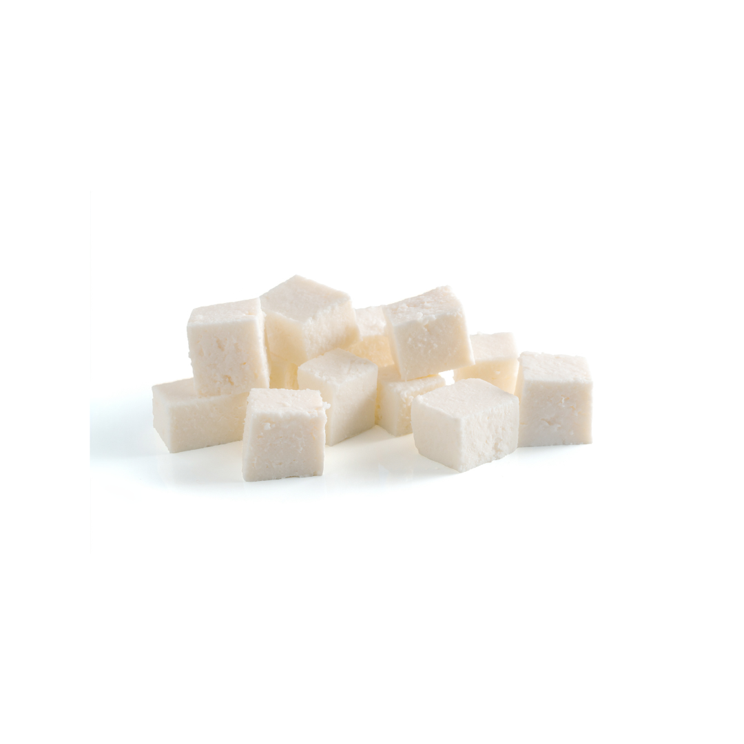 Cubes à pâte lactique au lait de chèvre IQF