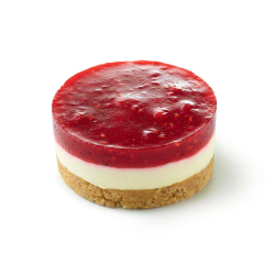 Cheesecake fruits rouges et crumble croquant 90gr