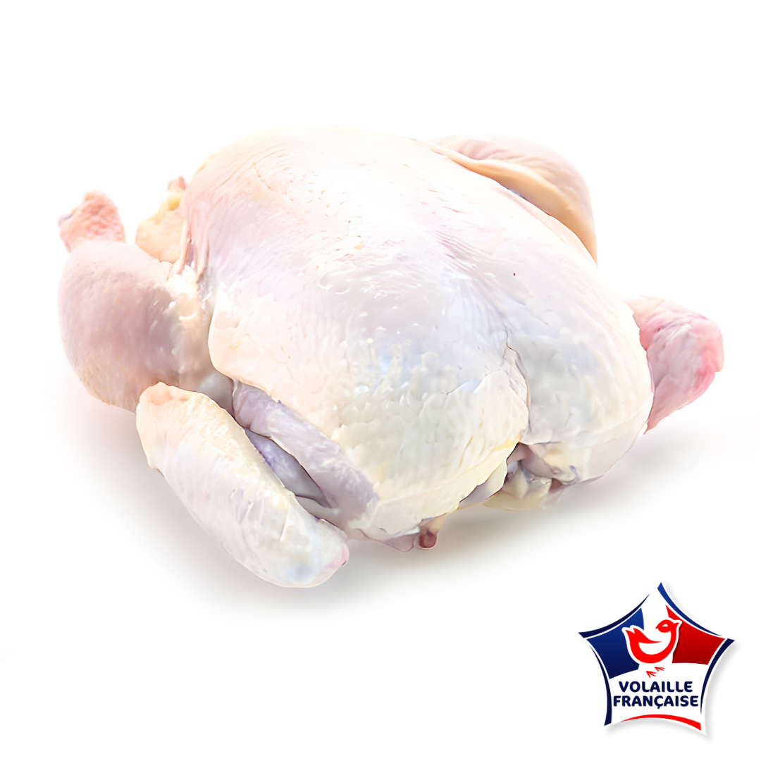 Poulet fermier pattes noires origine France