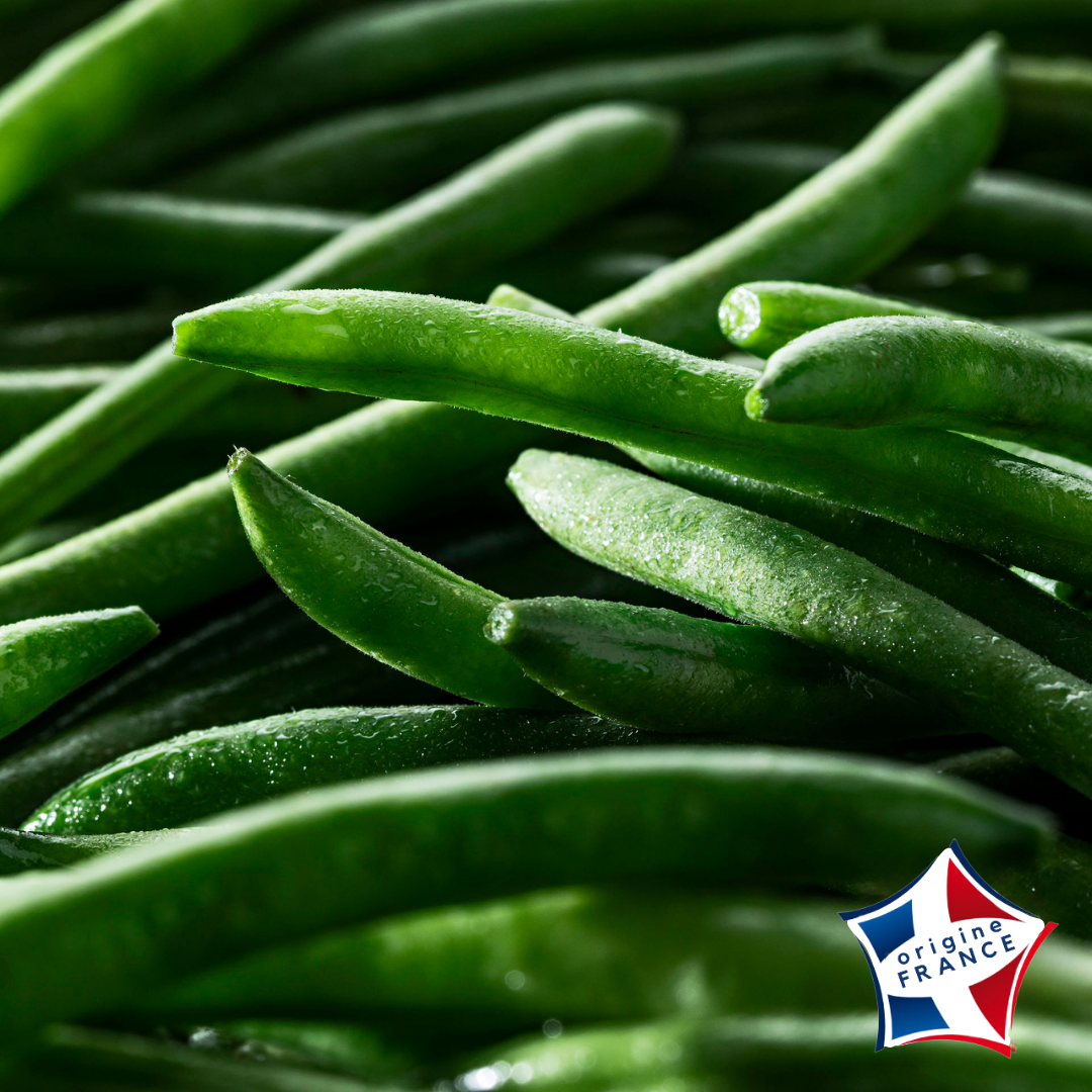 Haricots Verts Extra Fins préparés origine FR