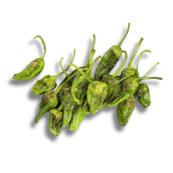 Pimientos de Padron petit piment doux frits