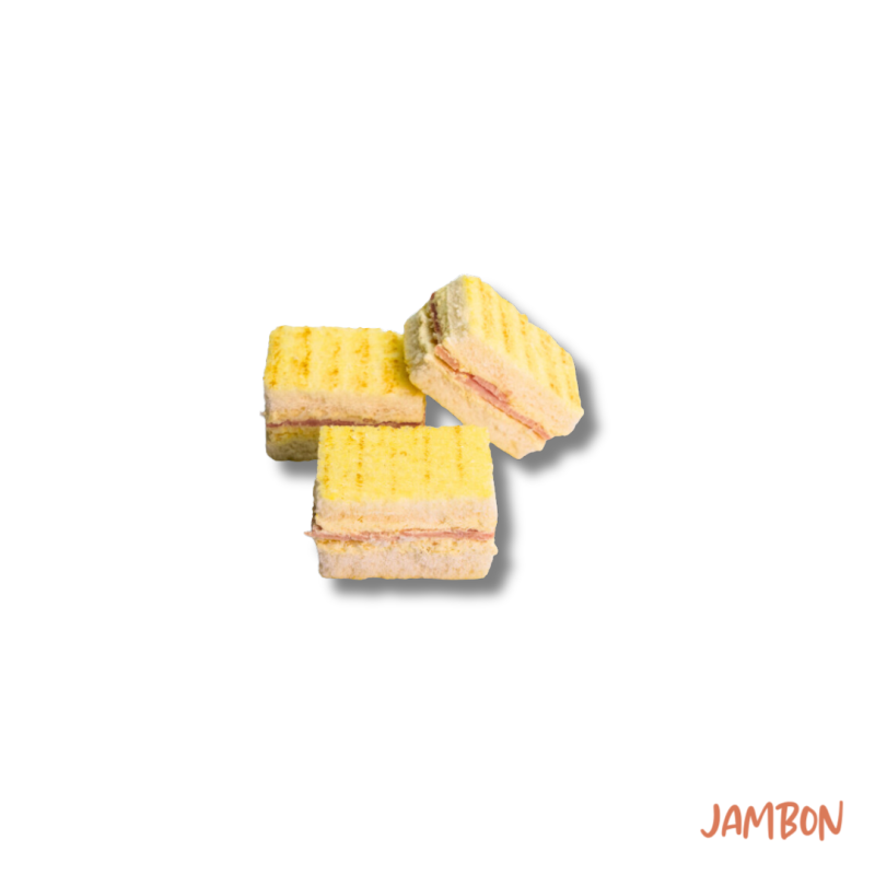 Mini croque-monsieur jambon emmental 12gr