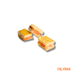 Mini croque-monsieur saumon 12gr