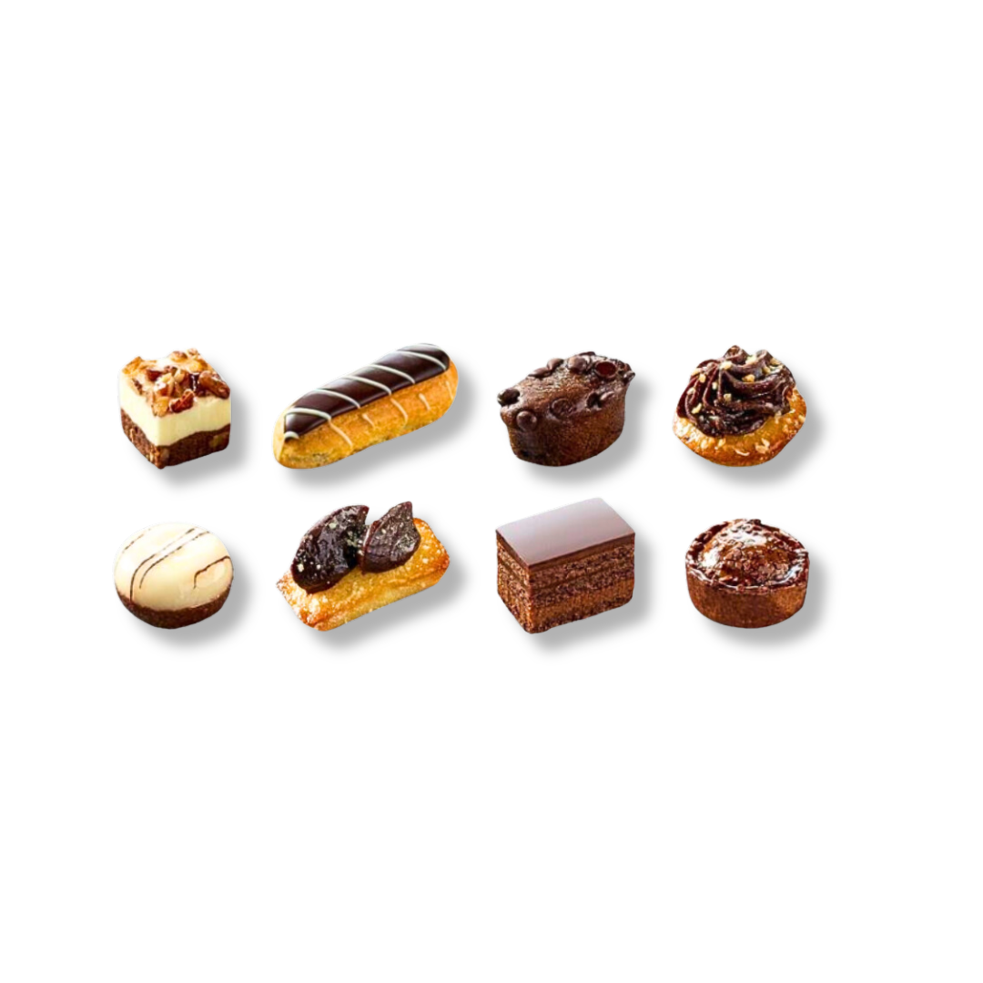 Petits fours élégance et chocolat surgelés