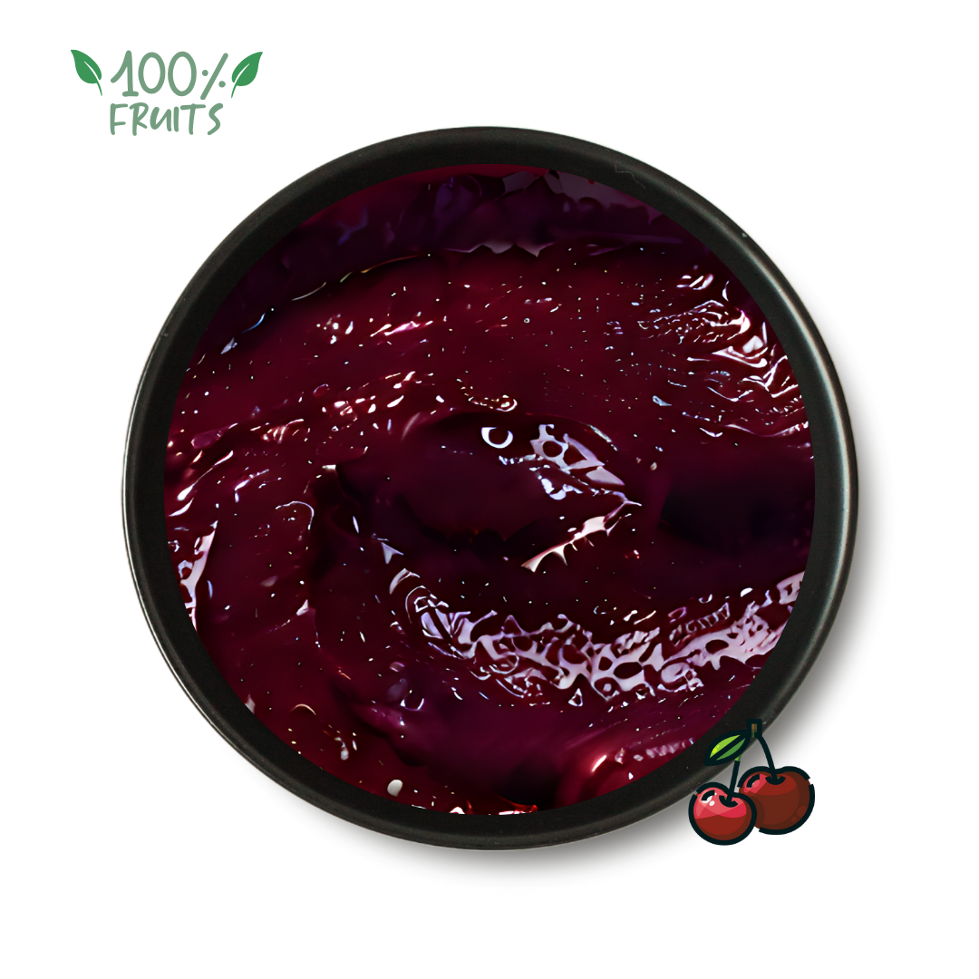 Purée de cerises noires de la plaine du Rhin