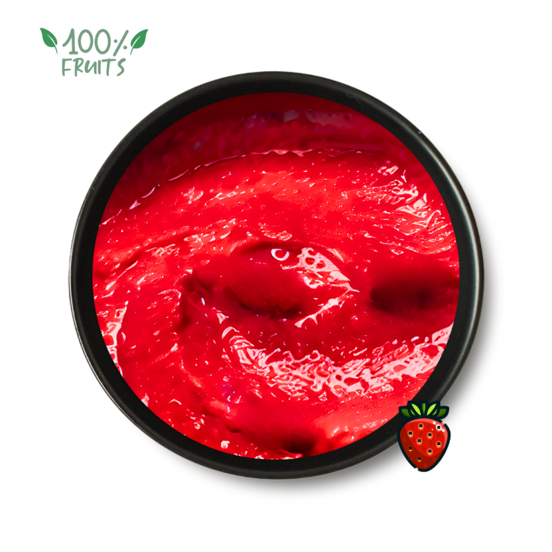 Purée 100% fraises Maras des bois de 1kg