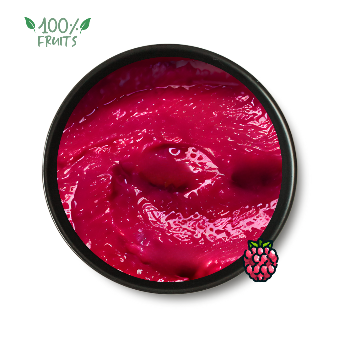 Purée de framboises Mecker 100% fruits