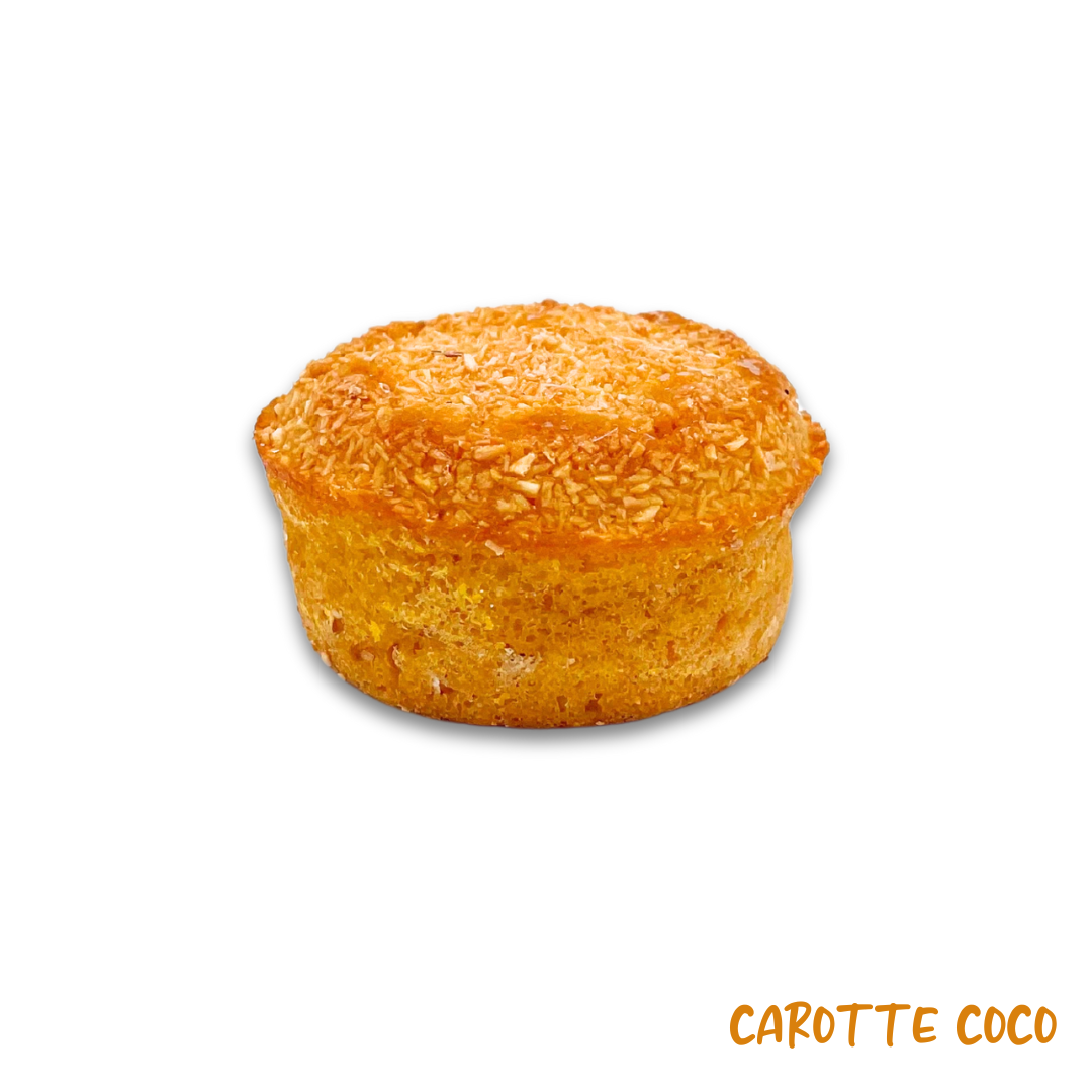 Fondant carotte cake à la coco 80gr