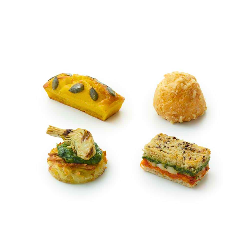 Recettes d'amuse-bouches et de canapés surgelés