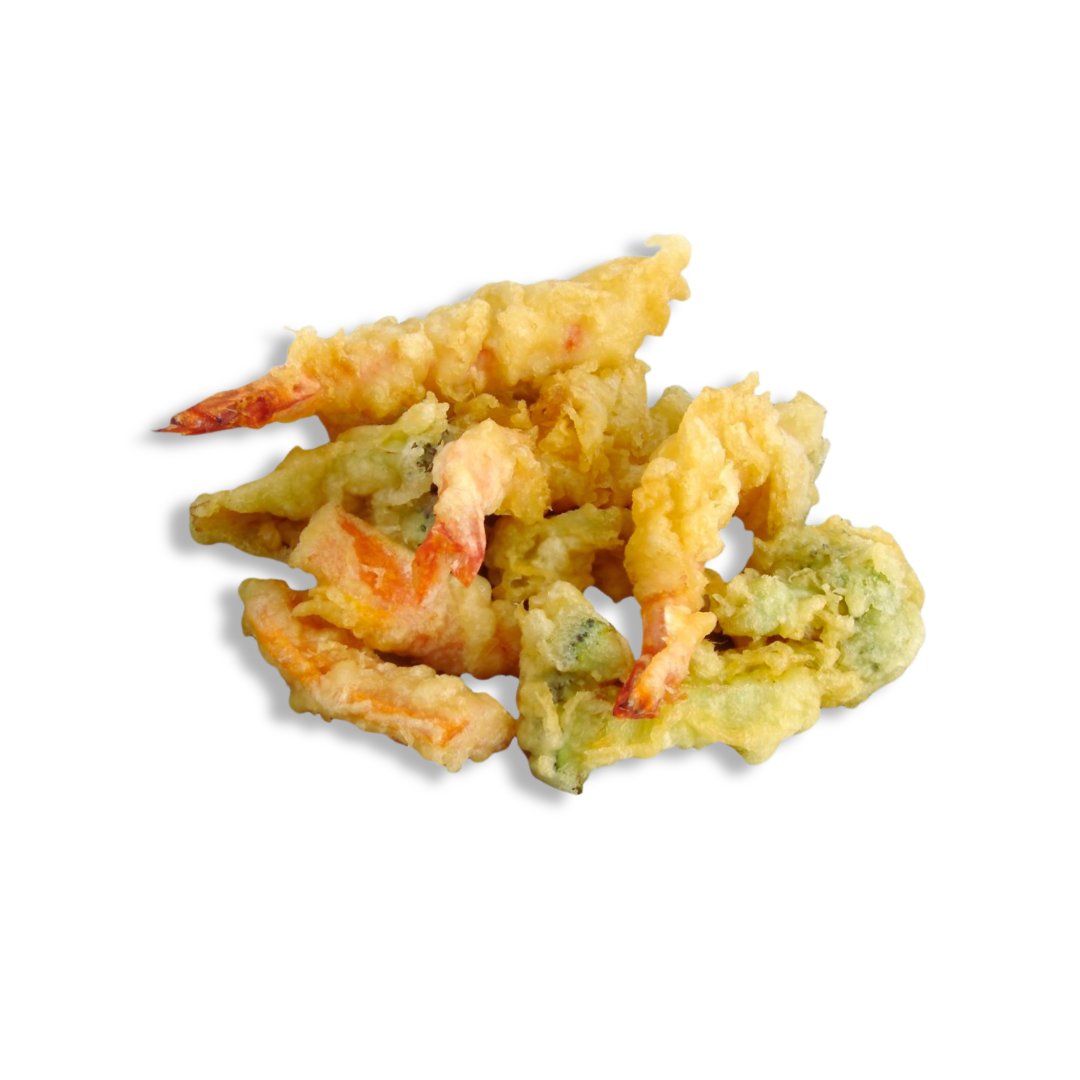 Tempura de légumes grillés et surgelés