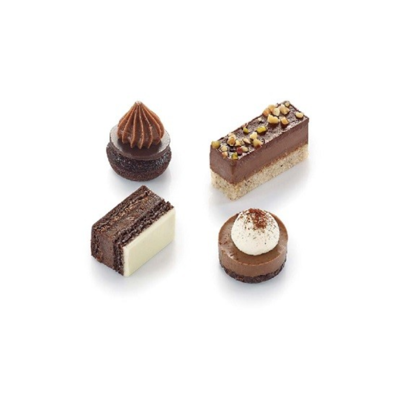 Assortiment de petits fours sucrés passion chocolat 14gr