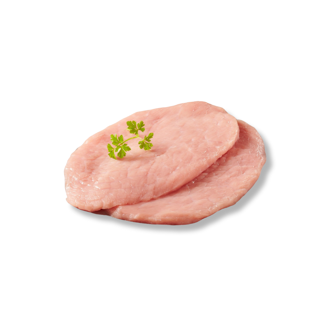 Escalope de veau extra fine aplatie marinée