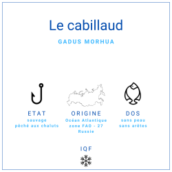 Dos de Cabillaud S/P S/A 140/160gr