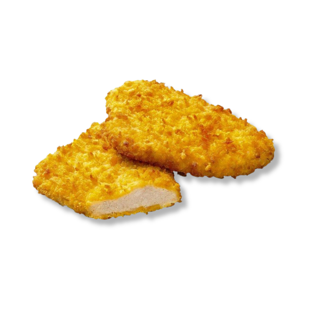 Escalopes de poulet Viennoise surgelées IQF