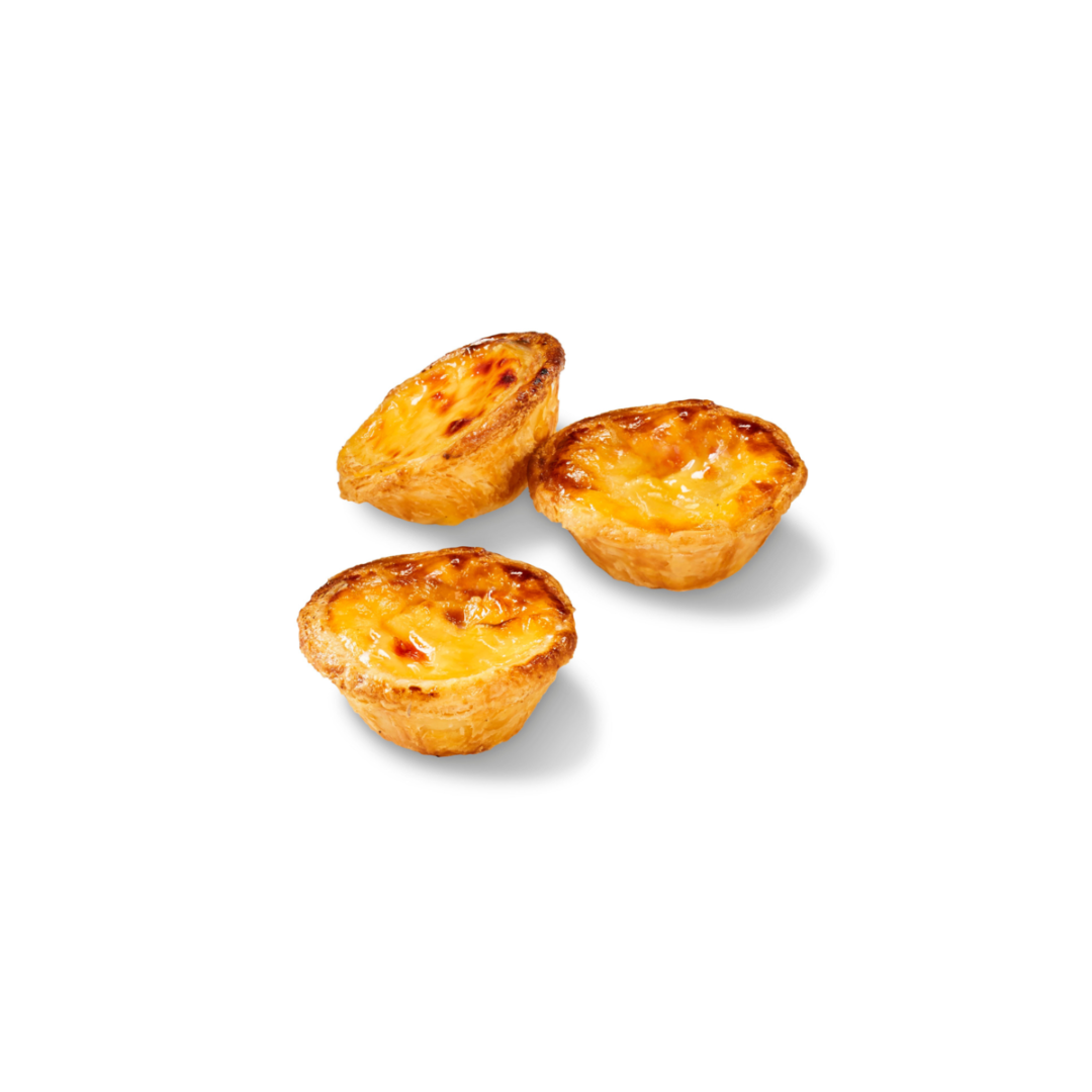 Mini pastel de nata, recette traditionnelle de 30gr