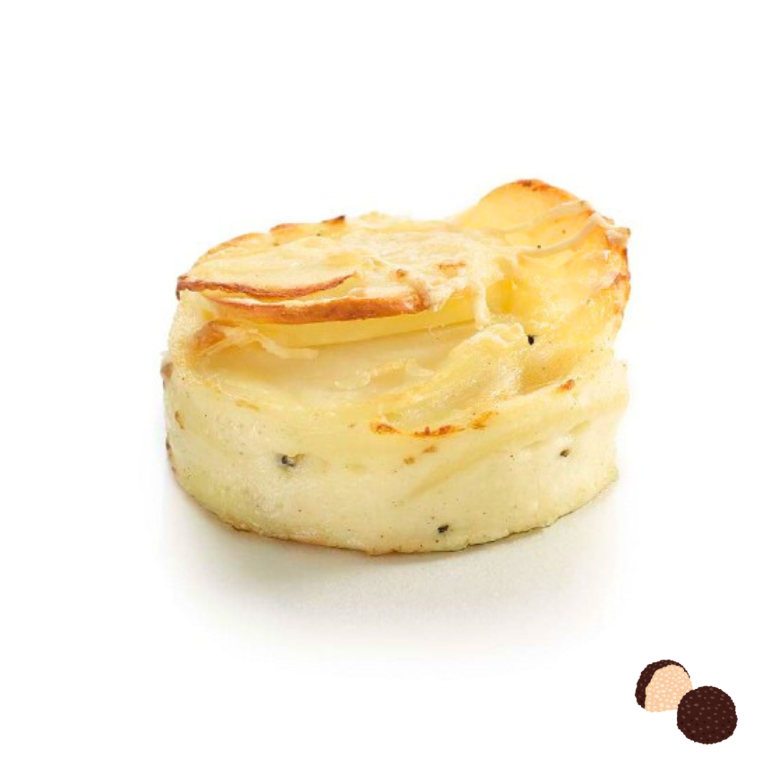 Gratin de pommes de terre à la truffe blanche d'été