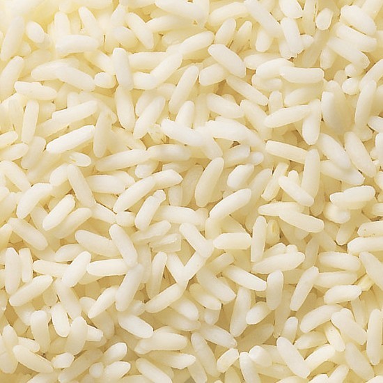 Riz blanc bio lavé et précuit, surgelé IQF