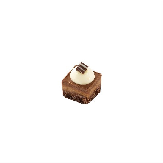 Mini Gateaux Carre Aux 3 Chocolats Surgeles Chefcook