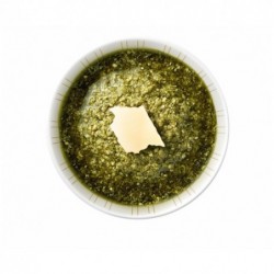 Sauce pesto au basilic et au fromage sans gluten